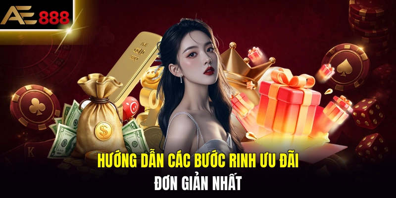 Hướng dẫn các bước rinh ưu đãi đơn giản nhất