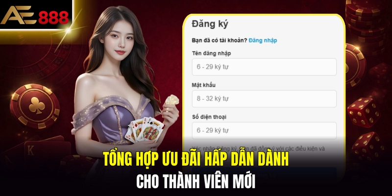 Tổng hợp ưu đãi hấp dẫn dành cho thành viên mới